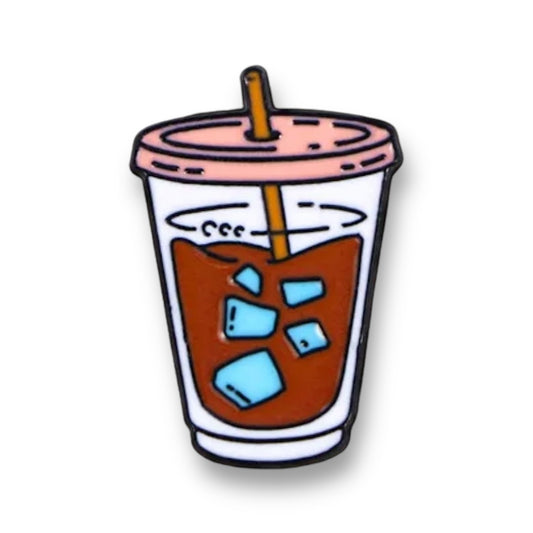 Iced Coffee Pin