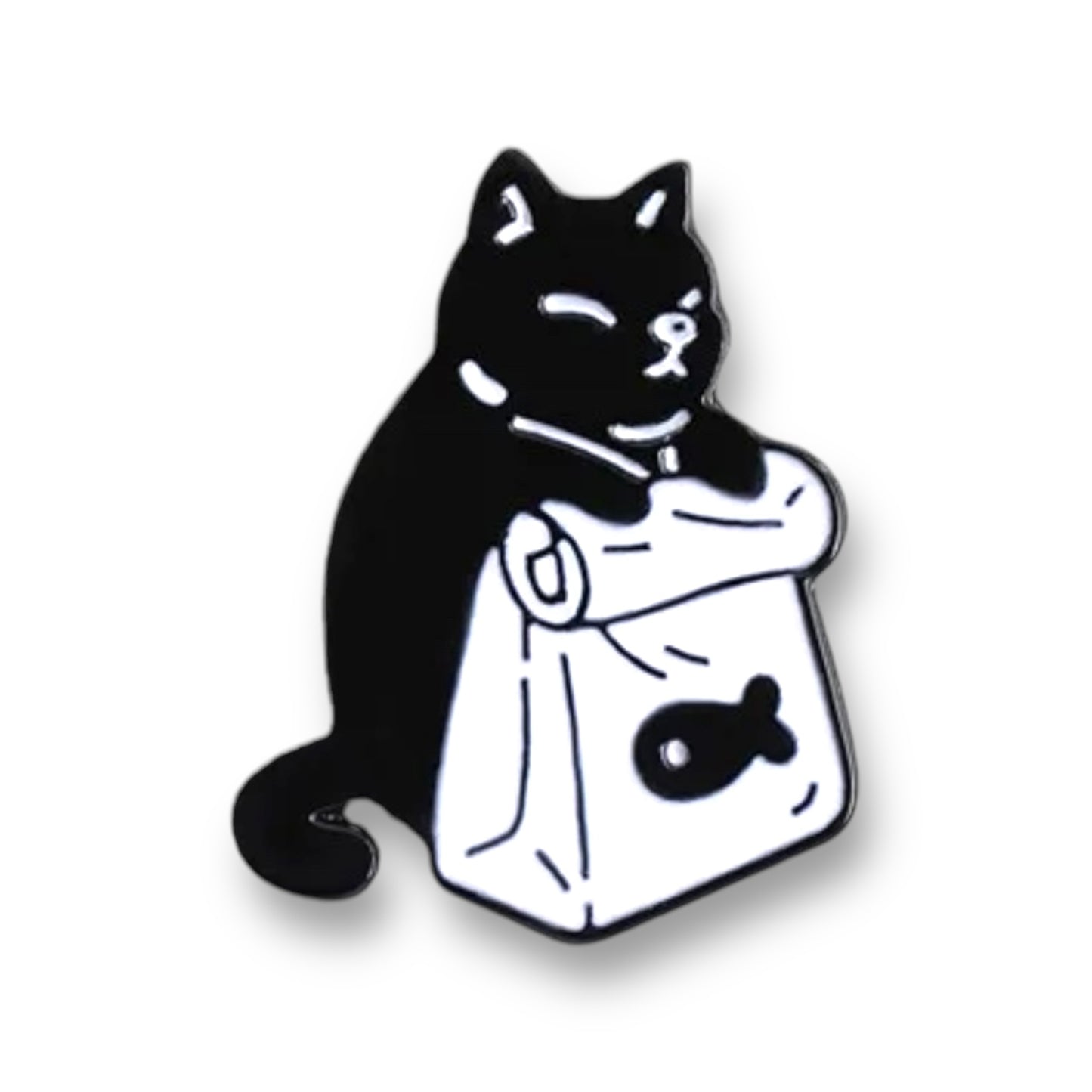 Cat Pin zwart