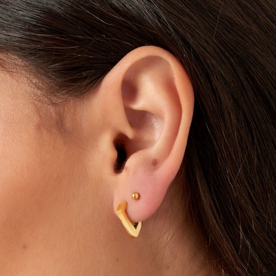 Diamand Oorbellen Goud