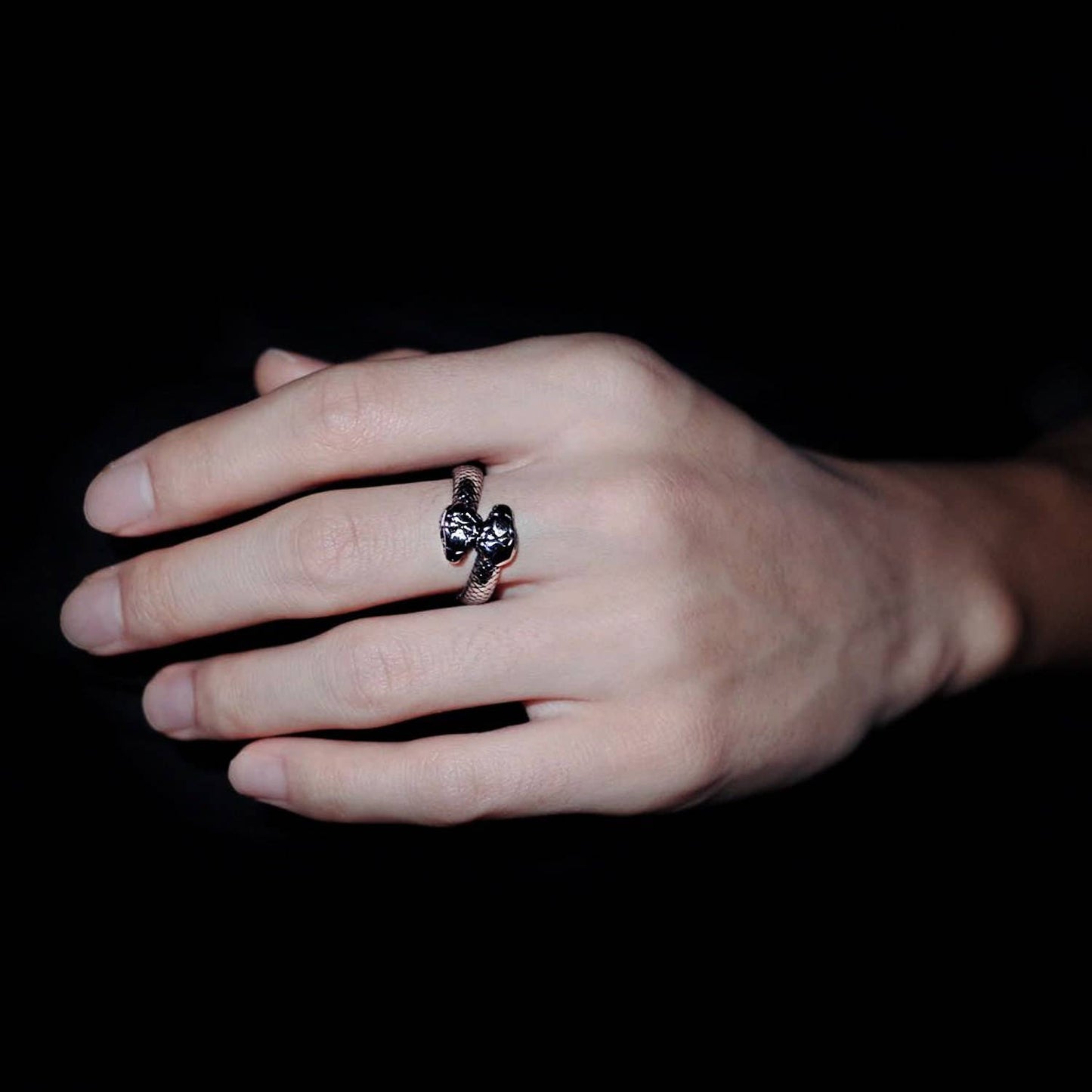 Slangen Ring Zilver