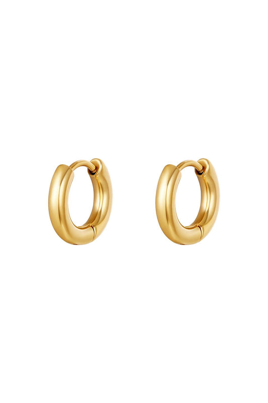 Oorringen goud mini
