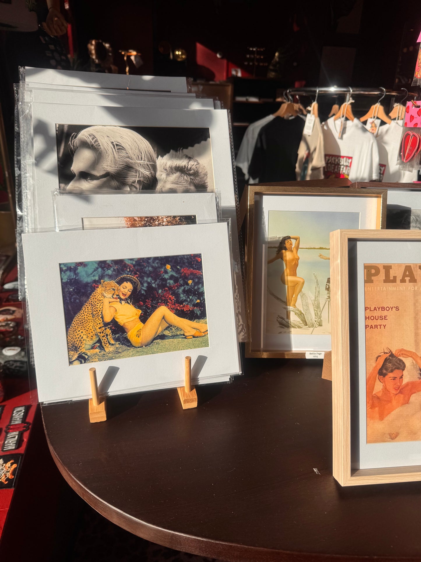 Marla Long By Bunny Yeager - Passe-Partout photo Print