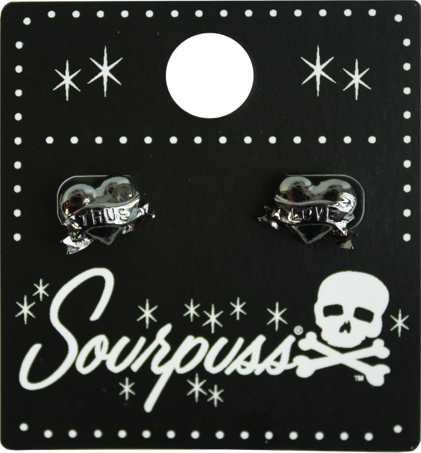 True love Ear Studs - Sourpuss