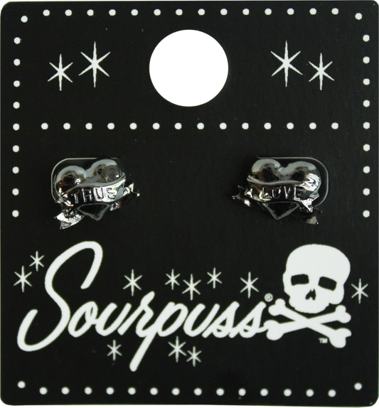 True love Ear Studs - Sourpuss