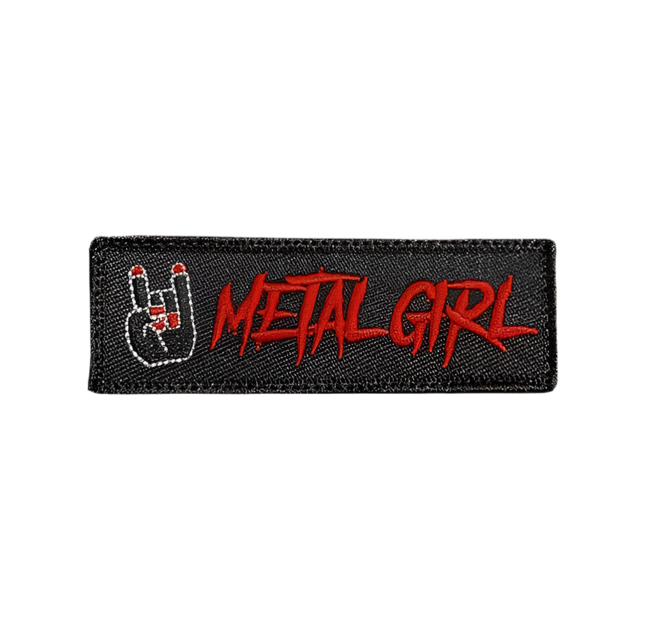“Metal Girl” patch