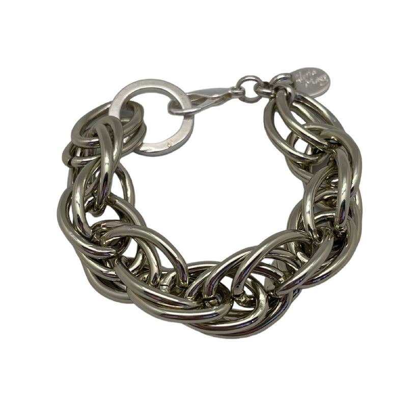 Driedubbele Schakel Armband