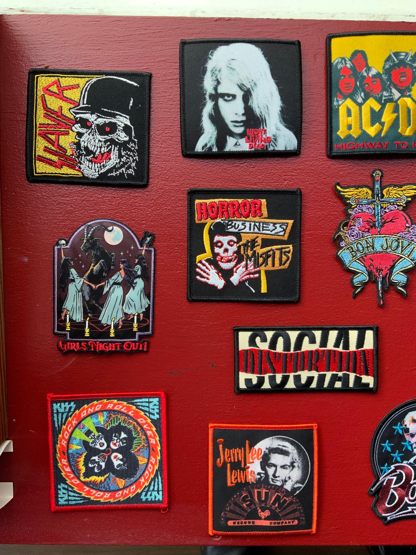 Vintage Kiss Patch - "Rock And Roll Over"