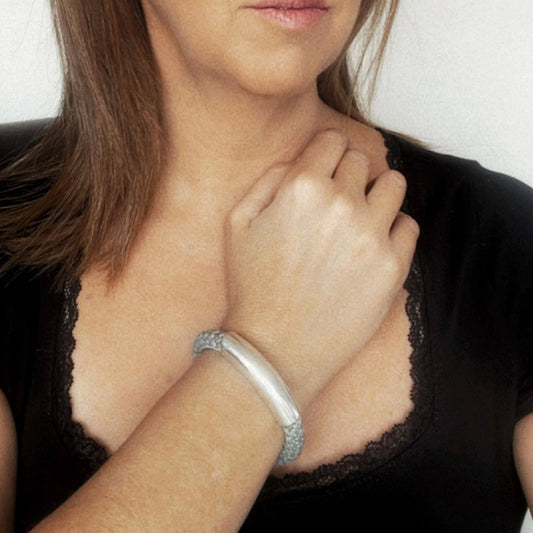 “Naut” silver bracelet