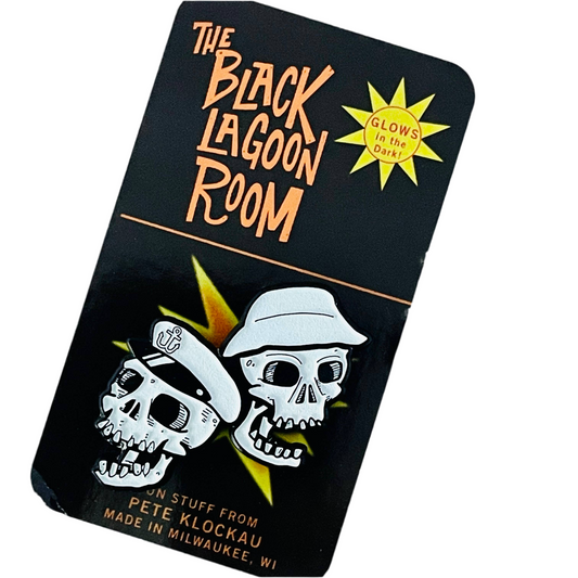 SKULLIGAN’S ISLAND Glow-in-the-Dark Soft Enamel Pin Gilligan