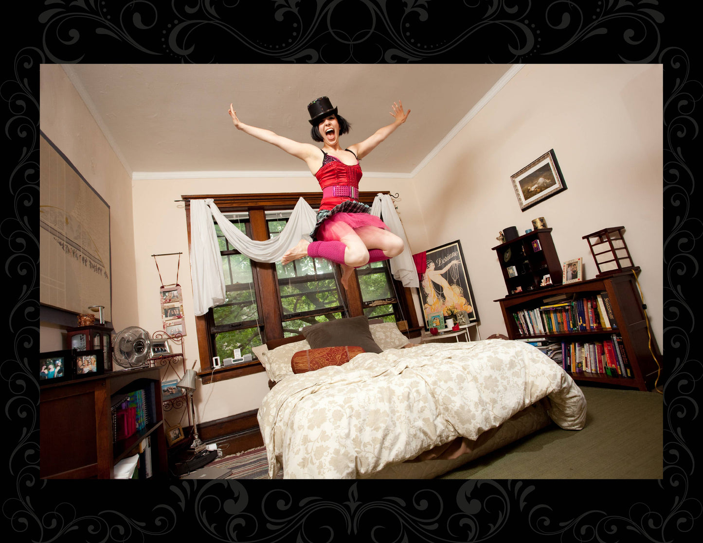 Es todo lo que brilla: retratos de artistas burlescos