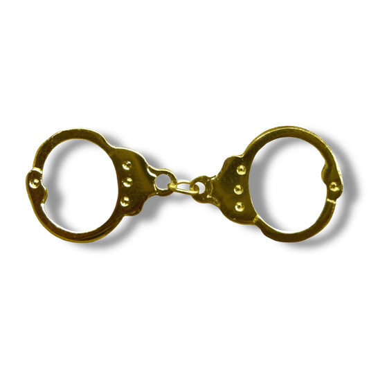 Enamel Pin - Handcuffs - They Swing!