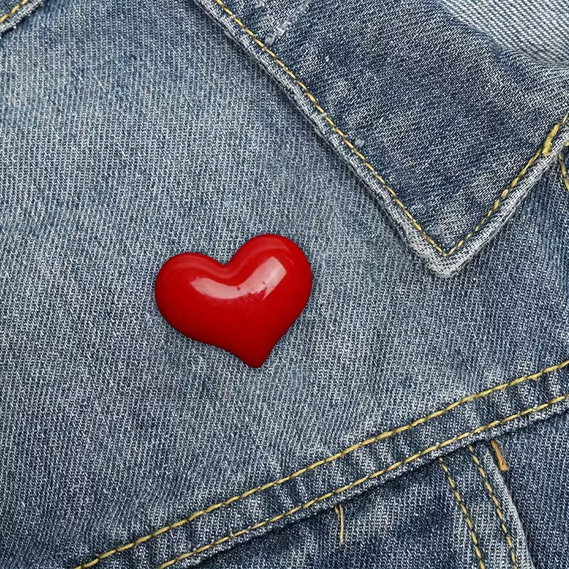 Red Heart Pin