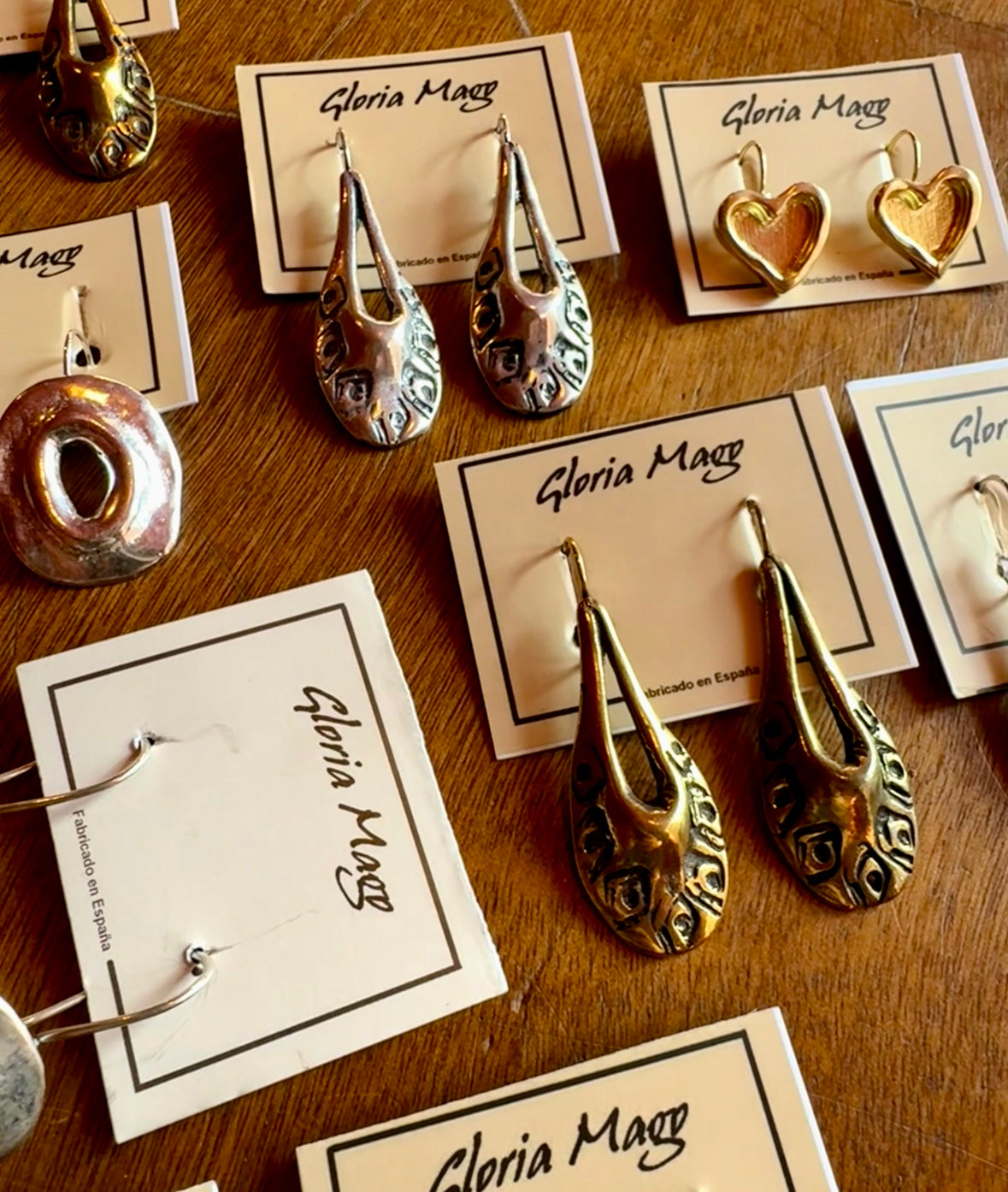 Pendiente Savage Sleepy de plata