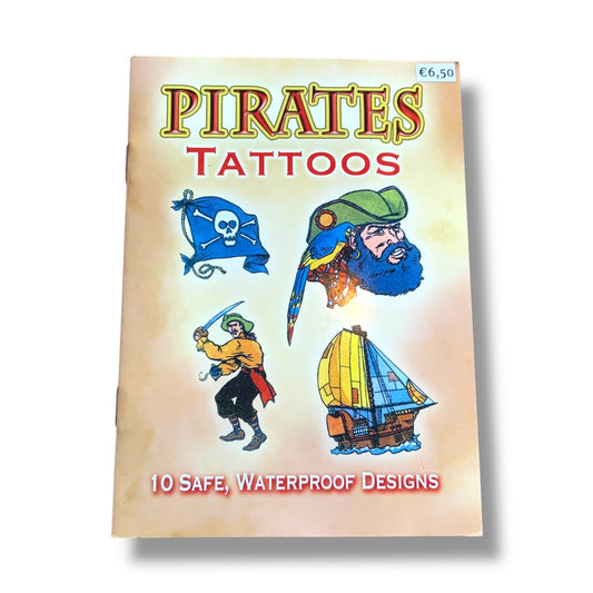 Tijdelijke Piraten Tattoos - nontoxic