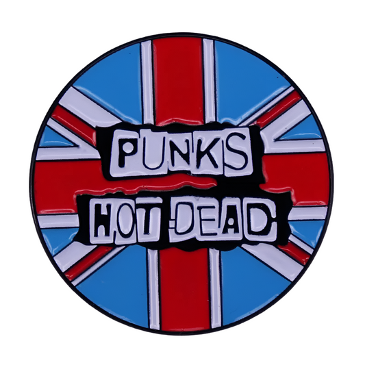 Punks not dead Pin