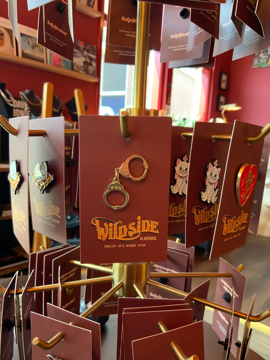 Enamel Pin - Handcuffs - They Swing!