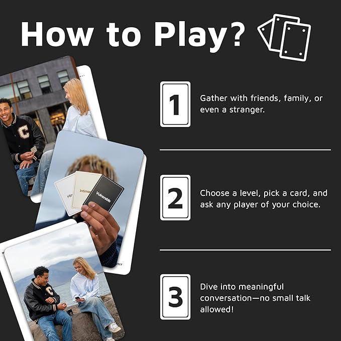 Substance kaart spel - skip the small talk - vraag kaarten voor een diepere connectie