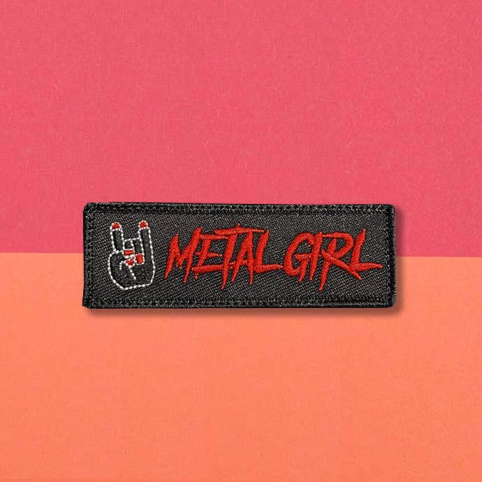 “Metal Girl” patch