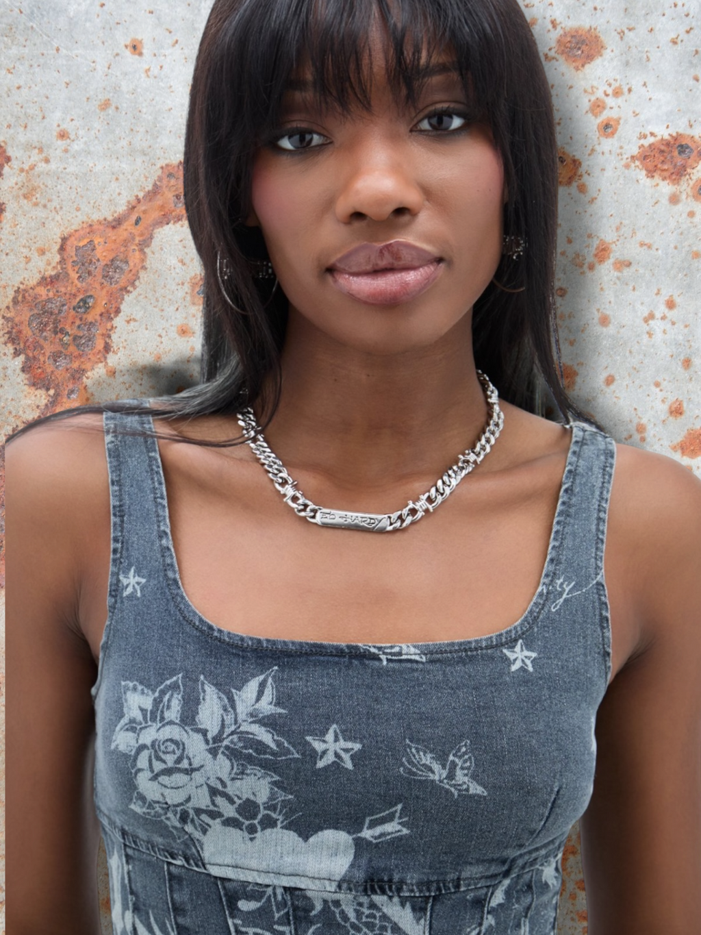 Ed Hardy barbed wire Ketting