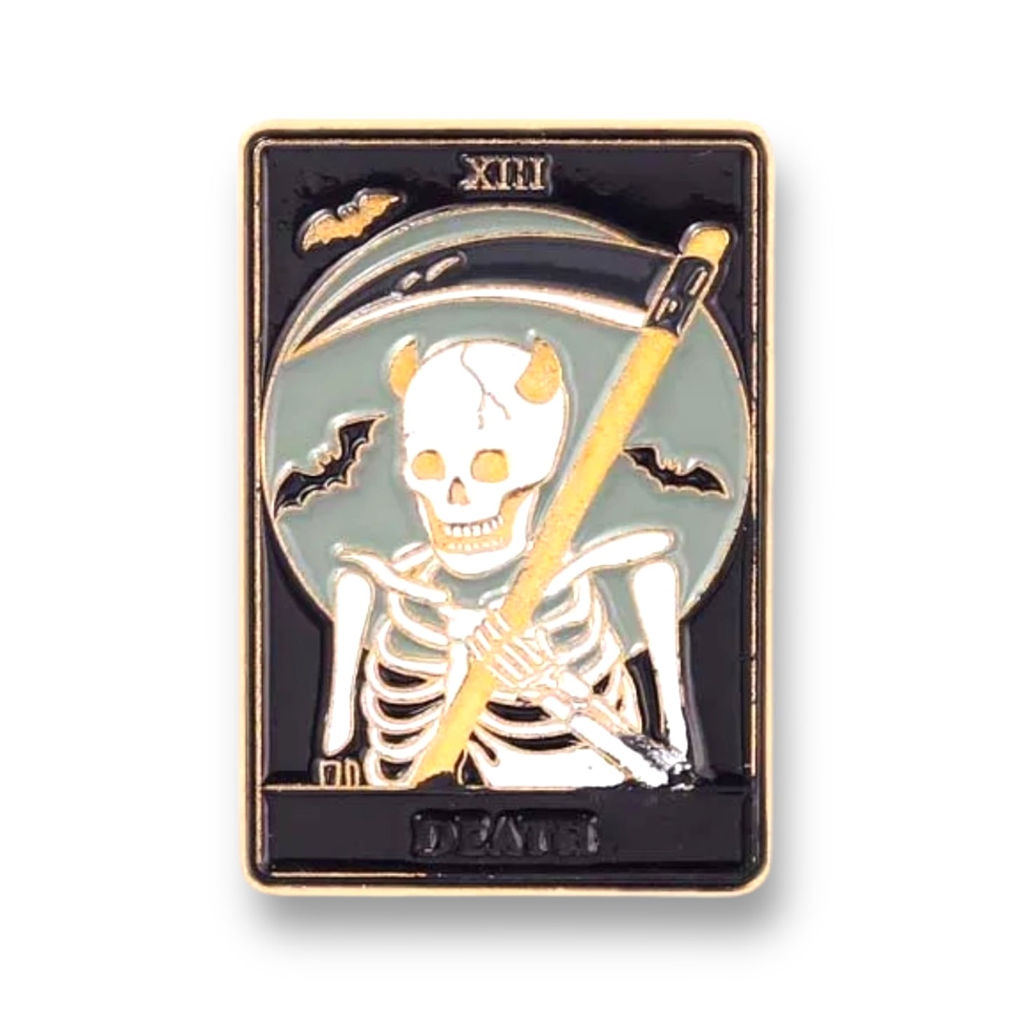 Tarot Pin Skull