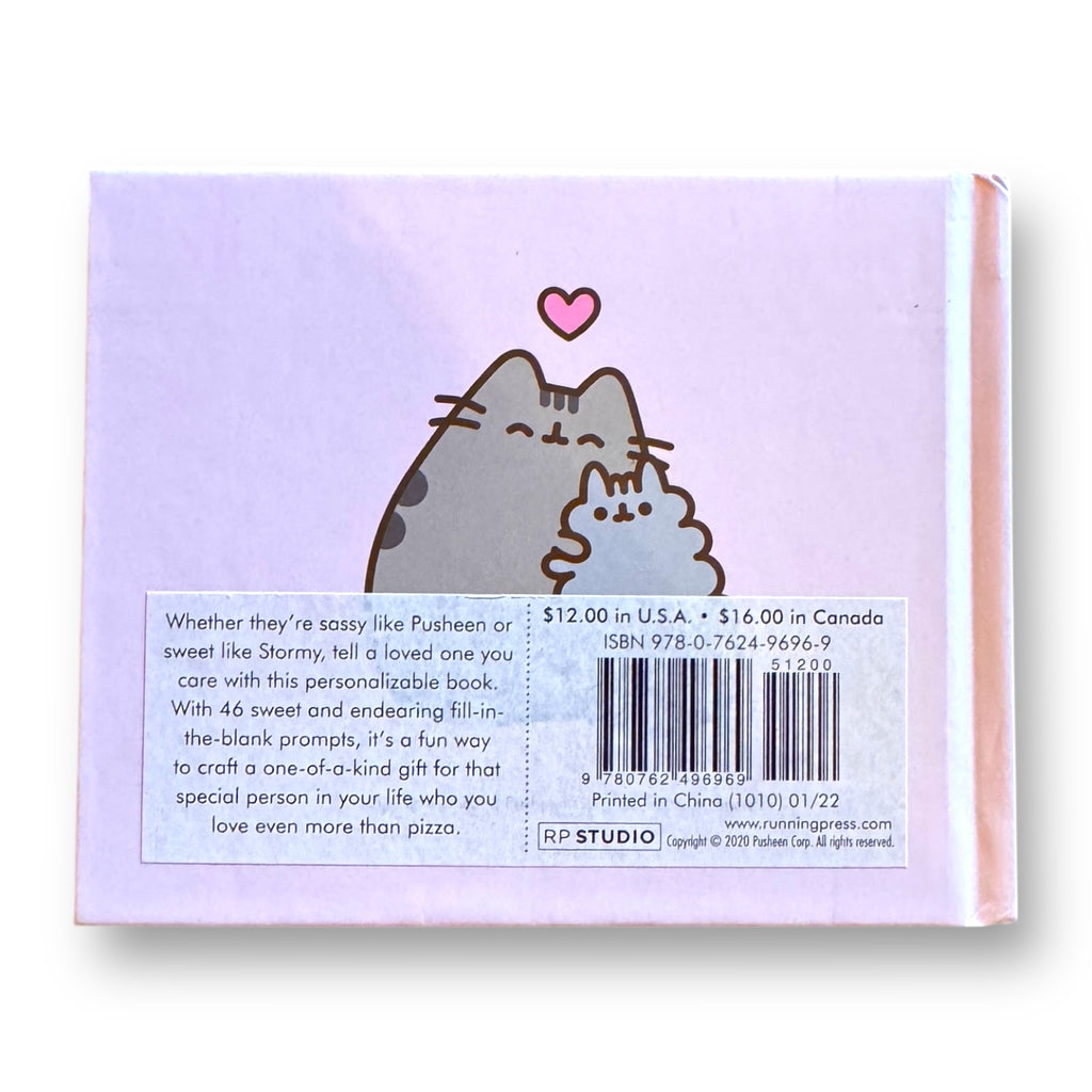 Pusheen: I Like You More Than Pizza