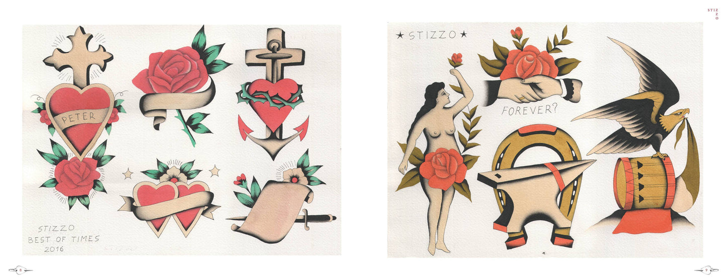 Neoclassical Tattoo Flash