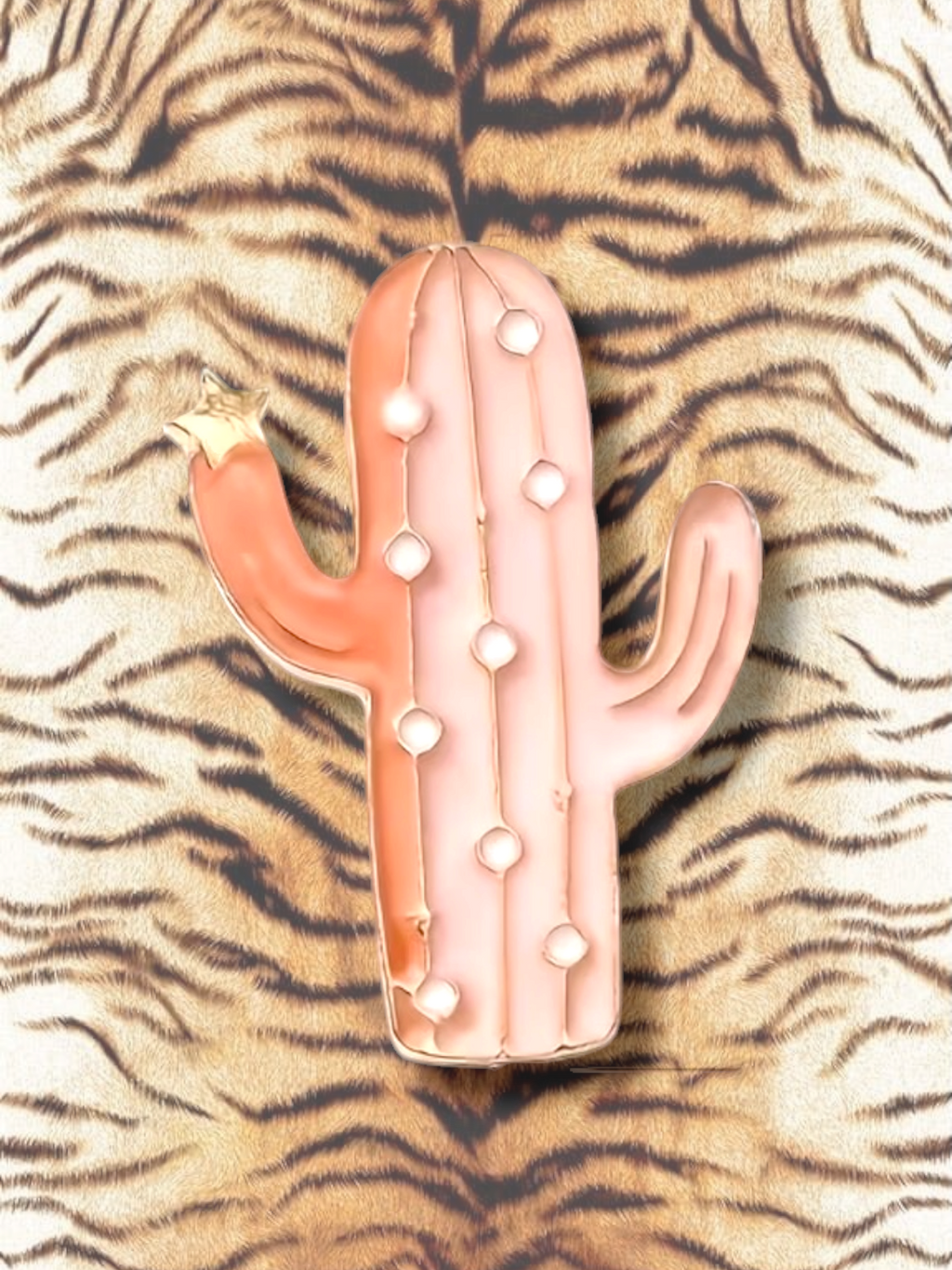 Pink Cactus Pin