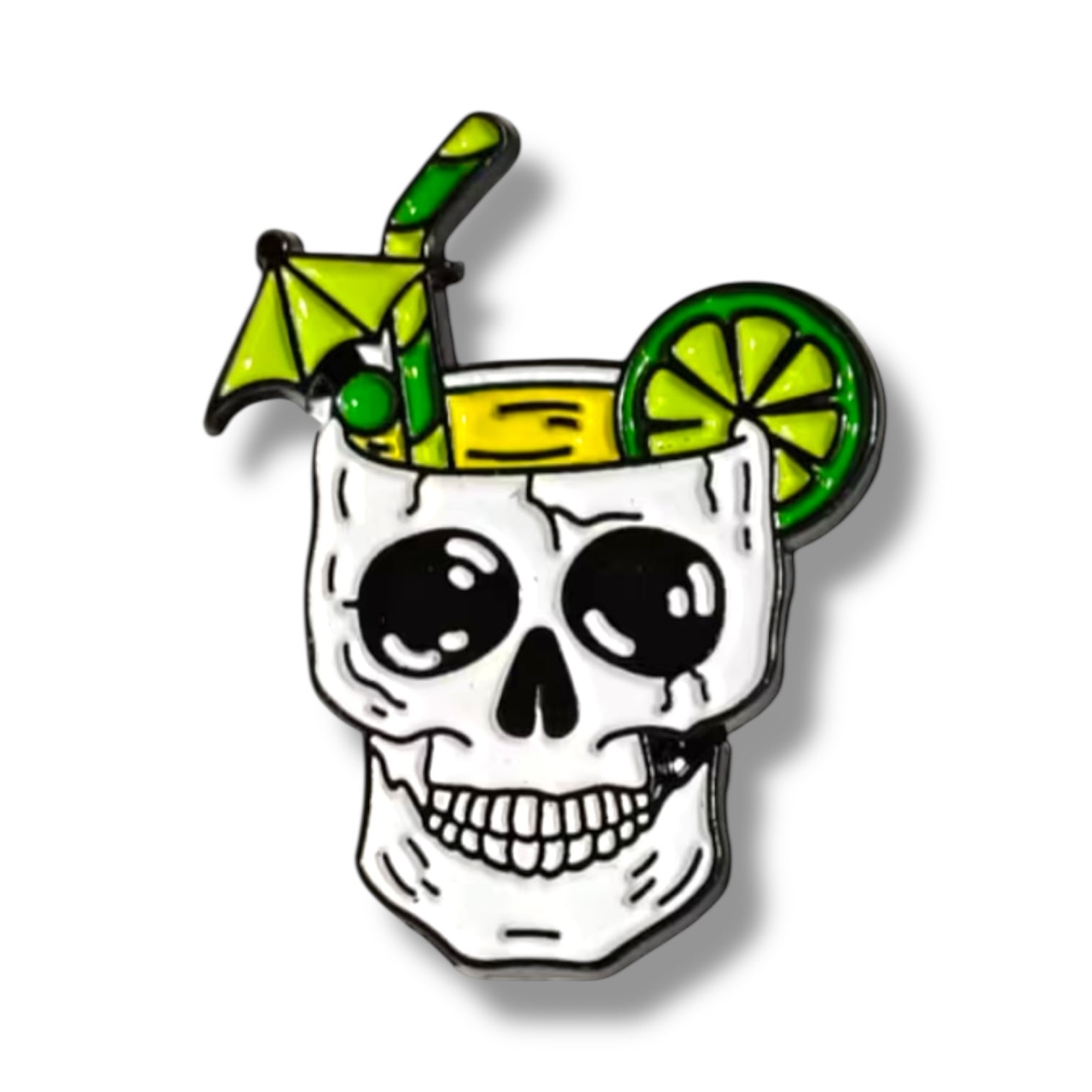 Skull Cocktail Pin