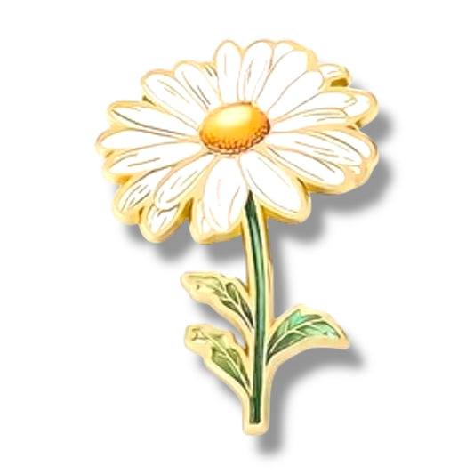 Daisy Flower Pin