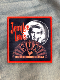 Vintage Jerry Lee Lewis Patch - Headshot With Sun Records Logo