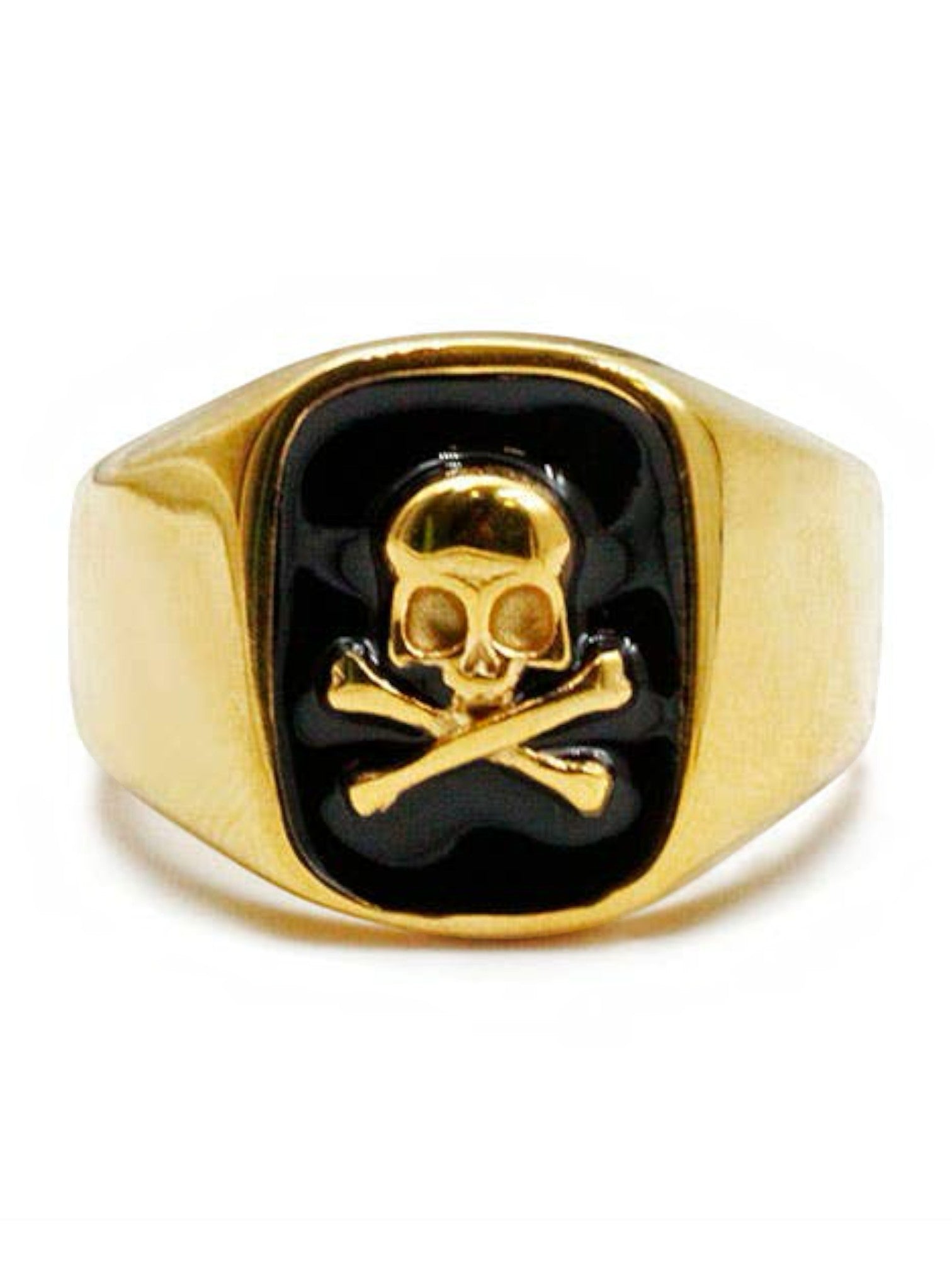 Gouden Skull Ring