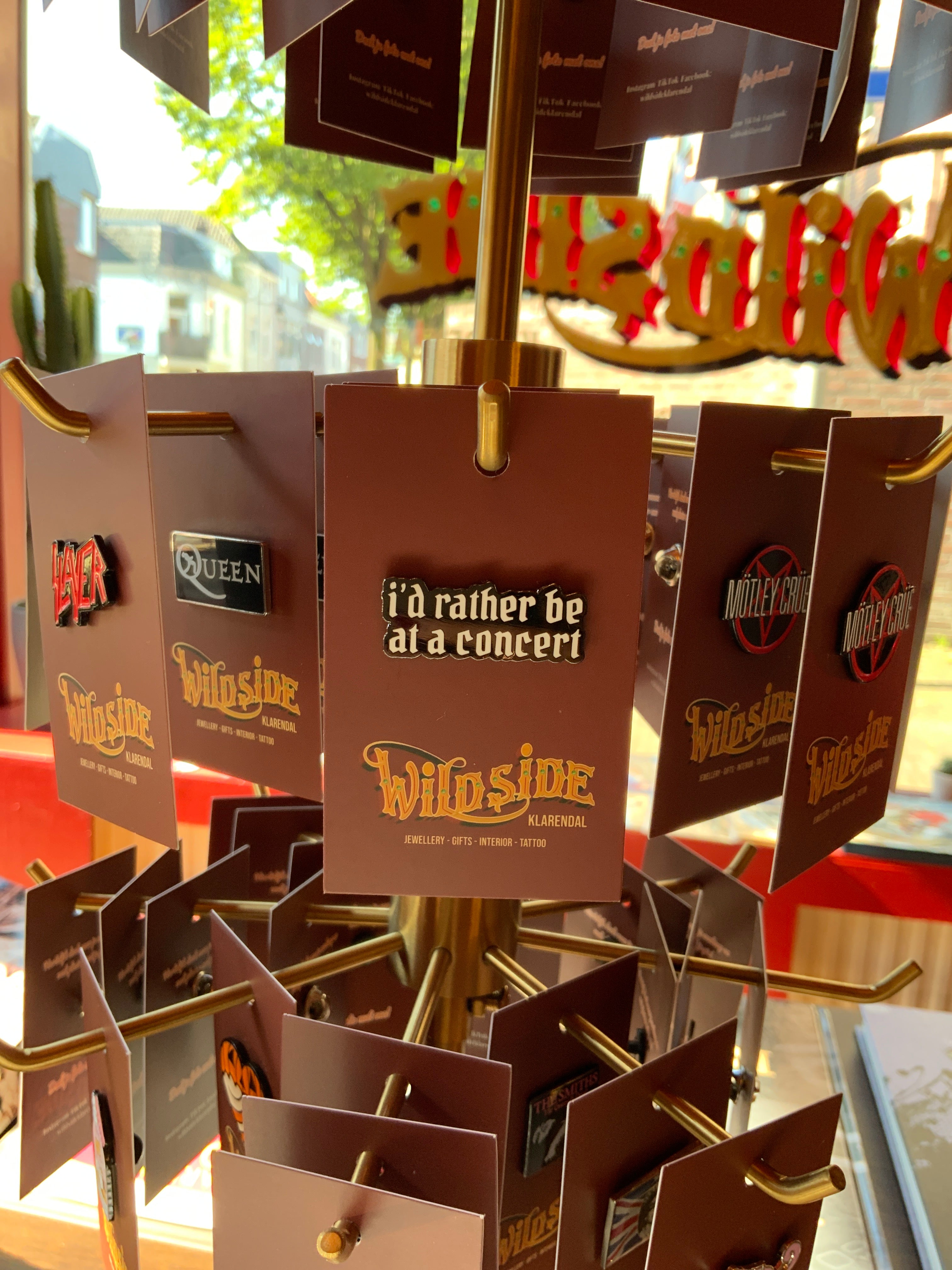 I’d rather be at a concert Pin