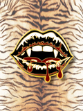 Vampire Lips Pin