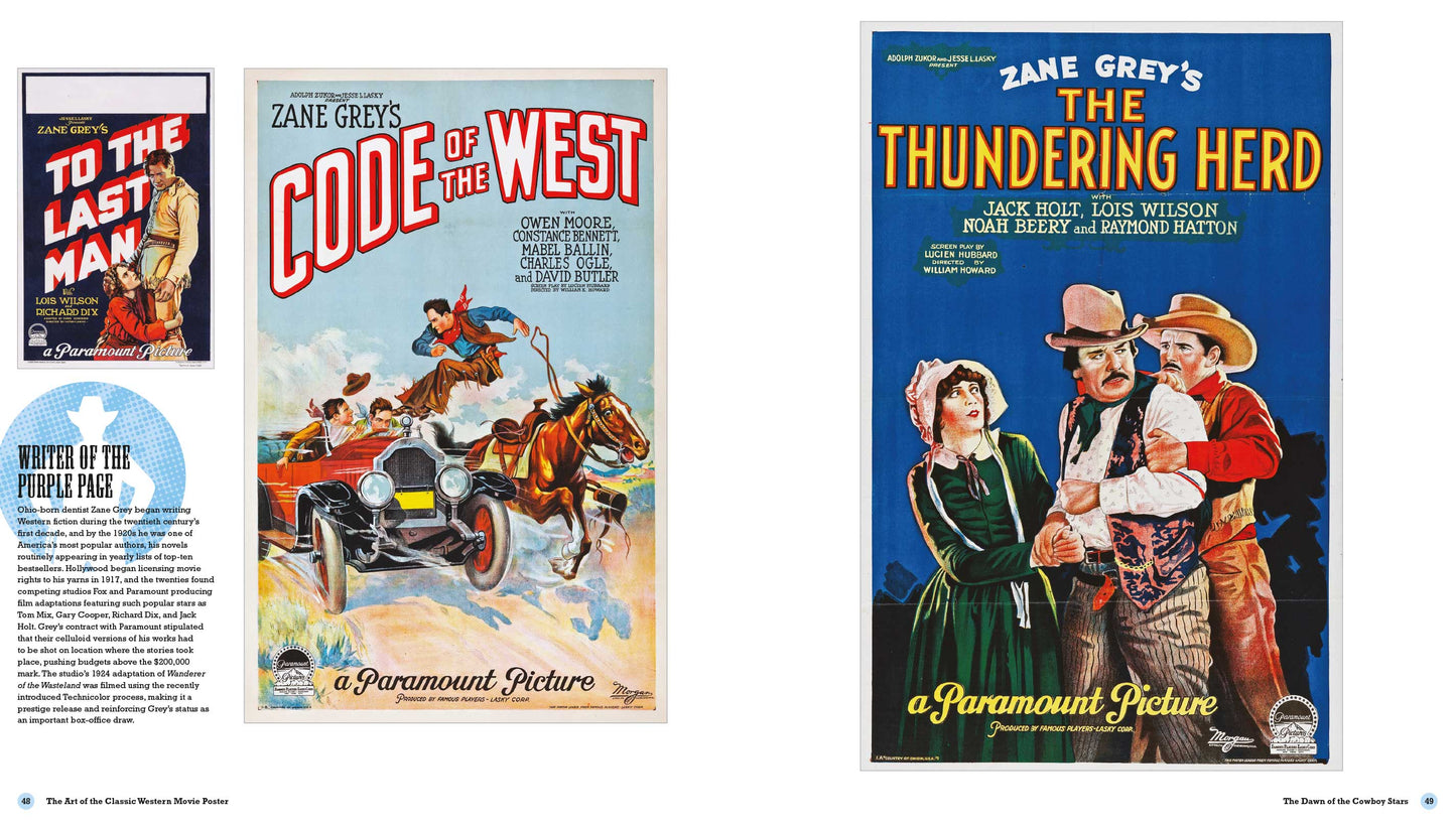 The Art of the Classic Western Movie Poster