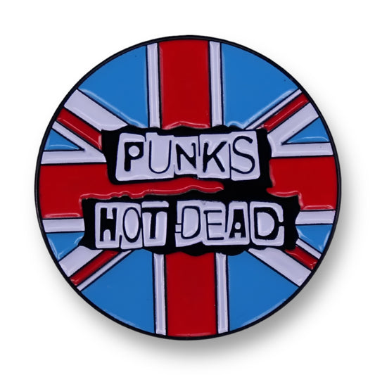 Punks not dead Pin