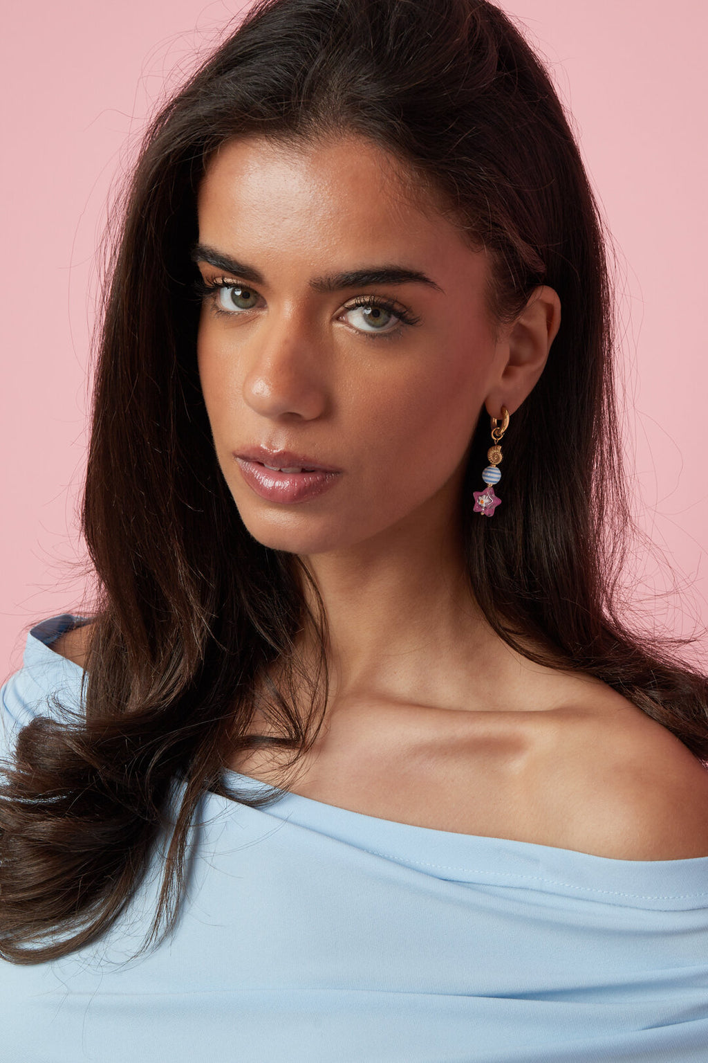 Charming Crystal Bead Earrings for Spring/Summer