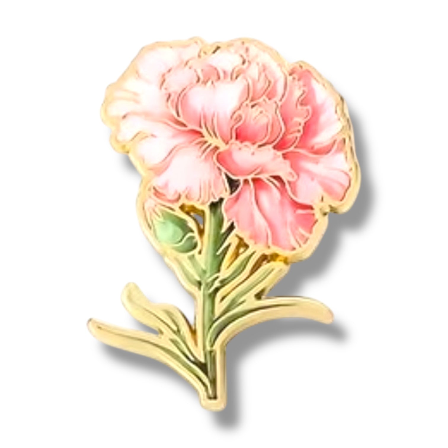 Peony Flower Pin