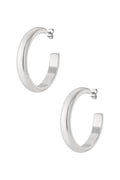 Stylish Stainless Steel Hoop Earrings for Women