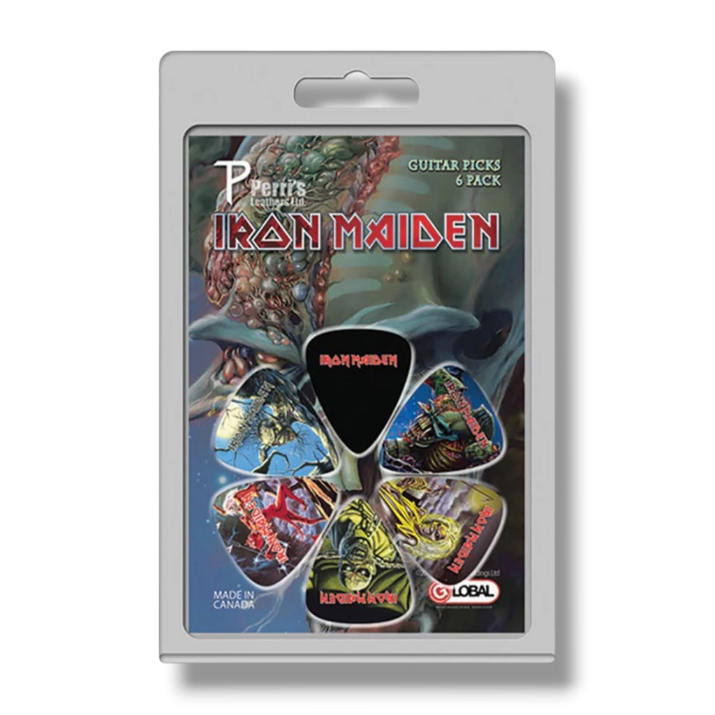 Iron Maiden Plectrum Pack: Album Covers 6-Pack
