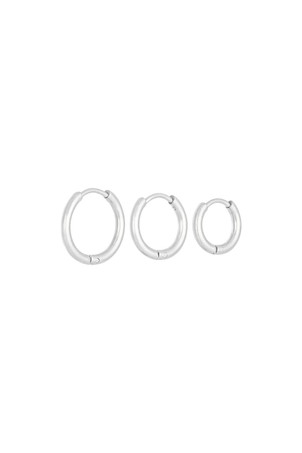 Elegant Simple Circle Hoop Earrings for Women