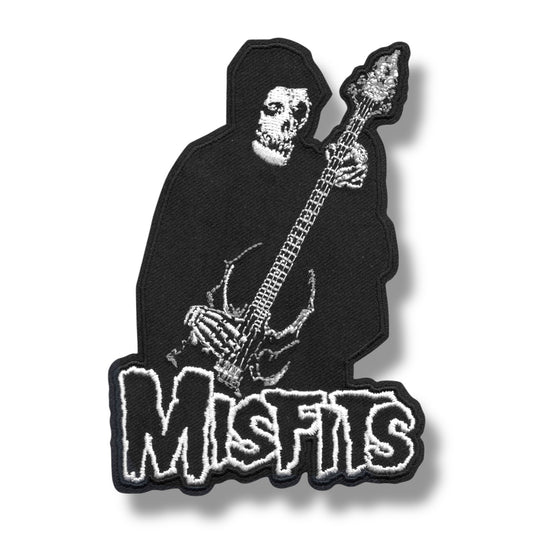 The Misfits Patch - Fiend Playing The Guitar