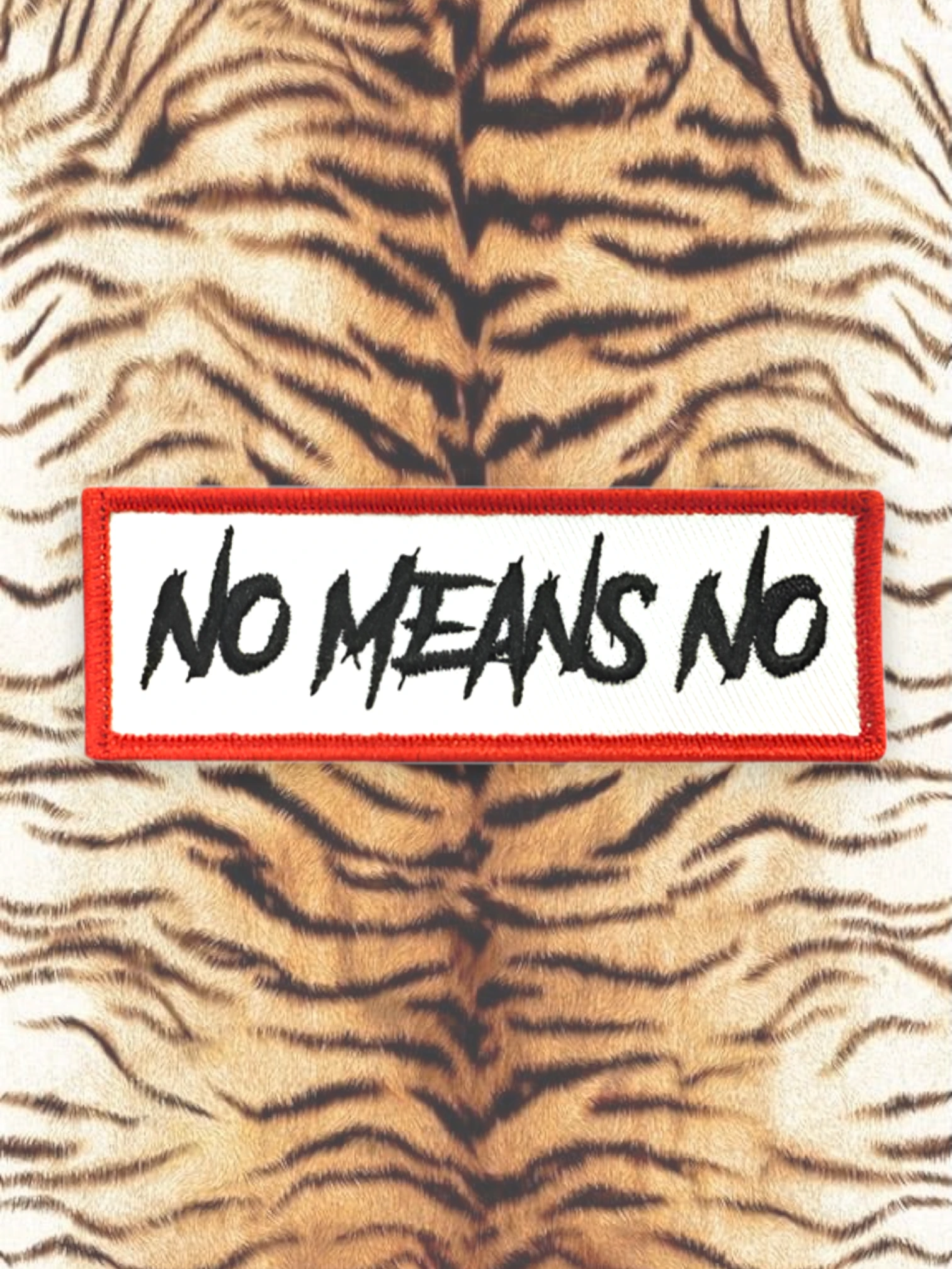 “No Means No” patch