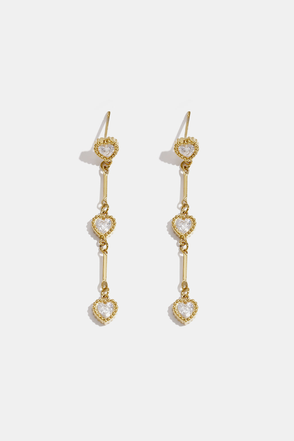 Oorbellen met hangertjes van roestvrij staal en ketting, elegant, geschikt voor feestjes en bijeenkomsten, luxe serie damessieraden