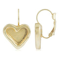 Heart gold heart earring dormilona