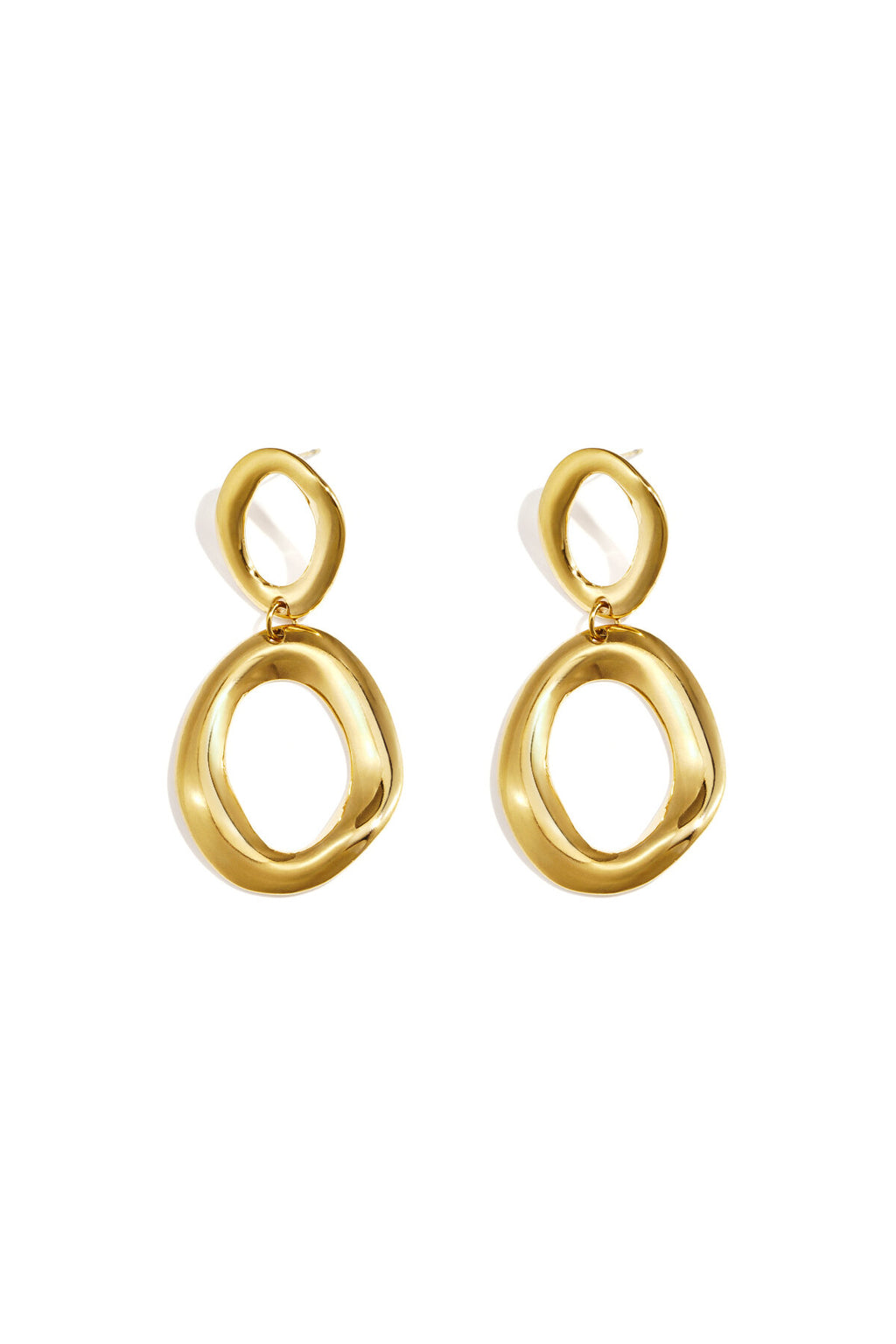 Stylish Stainless Steel Drop Earrings for Women
