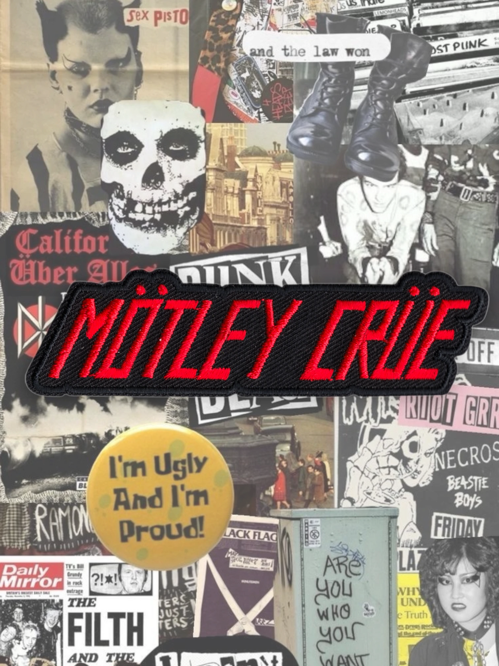 Patch - Motley Crue - Red Logo