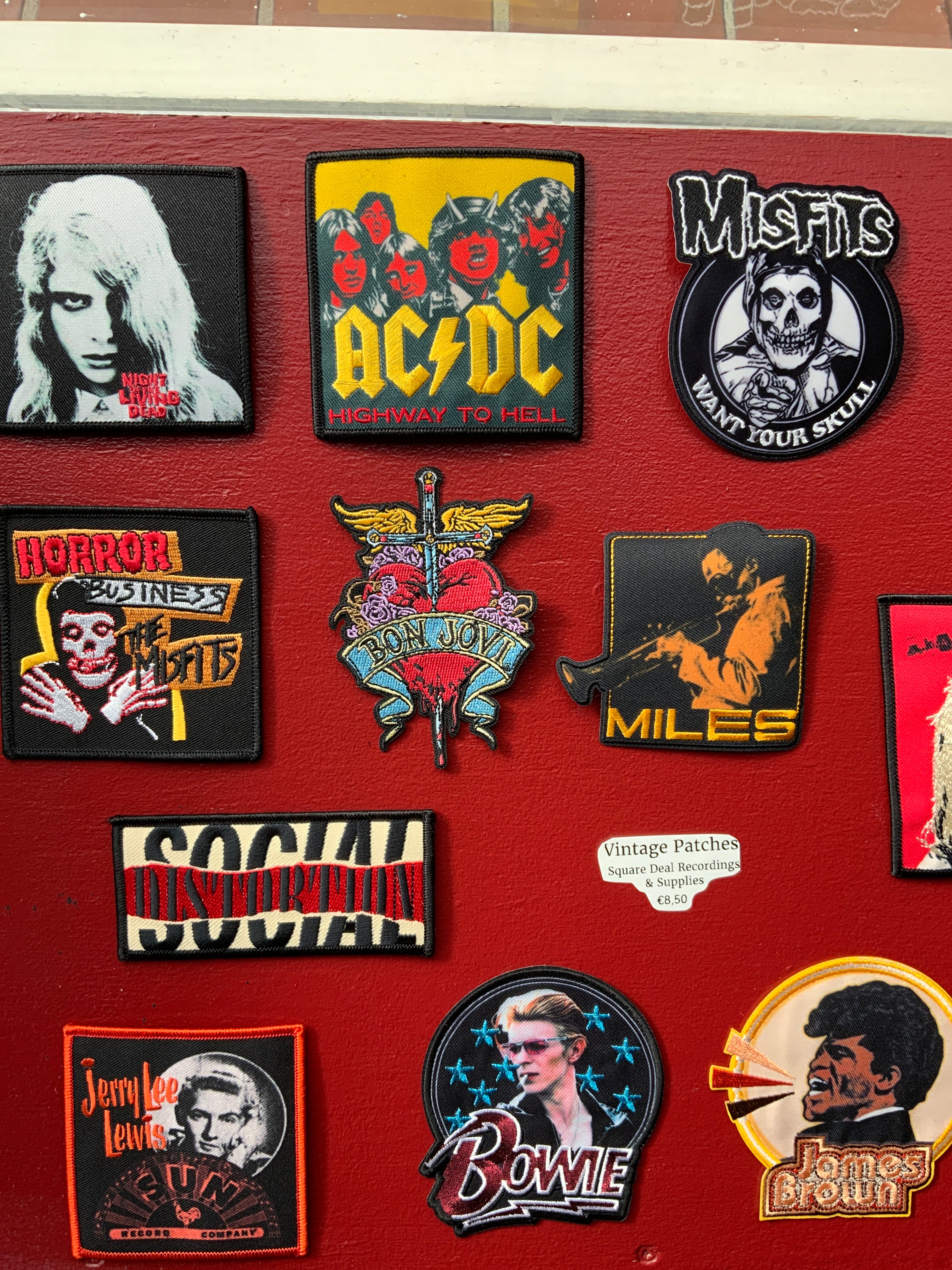 Vintage AC/DC Patch - "Highway To Hell" Cover Art Inspired