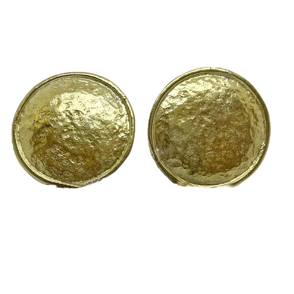 Moon gold earring “Gloria Mago”