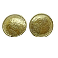 Moon gold earring “Gloria Mago”