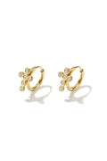Stylish Rhinestone Hoop Earrings for Women